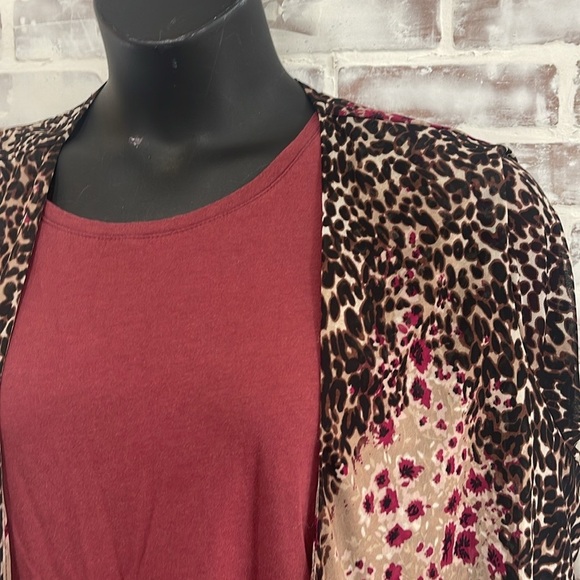 Cha cha vente fringe blouse 2X - Picture 3 of 6